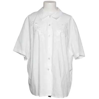 Short sleeve shirt (White) from Maria Bellesi Cotton, Polyester