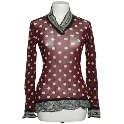 Blouse (Red, Beige, Black) from Jean Paul Gaultier