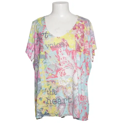 T-shirt (Blauw, Roze, Geel, Meerkleurig) van Tredy Polyester, Viscose