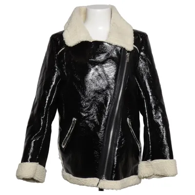 Shearling jacket (Aviator Jacket) from Emilie Briting x NA-KD Polyester, Polyurethane