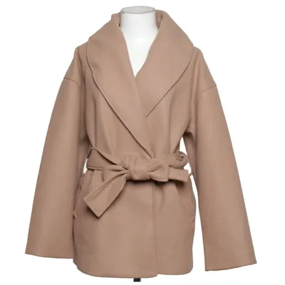 Mantel (Beige) von Premium Quality Gina Tricot Recyceltes Polyester, Wolle