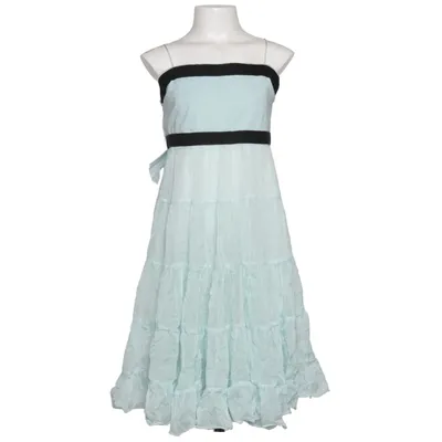 Jurk (Blauw) van Dolce & Gabbana Junior Katoen, Polyester, Zijde