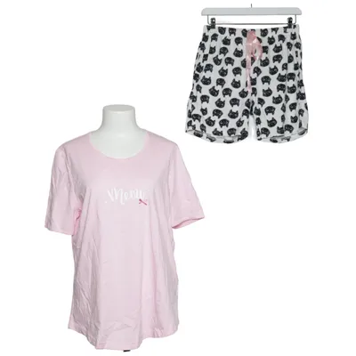 Pyjamasz (Pink, Hvid, Sort) fra Ringella Bomuld