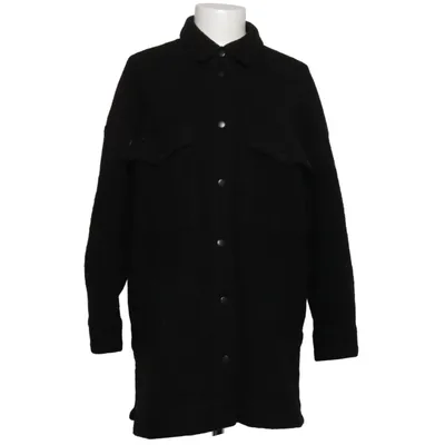 Overshirt (Black) from ALIX Polyester, Wool