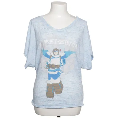 T-shirt (Blue, White) from Overwatch Cotton, Polyester
