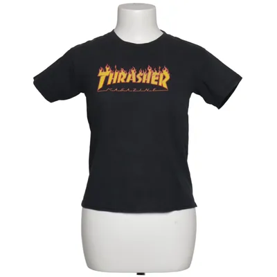 T-shirt (Noir) de Thrasher Coton