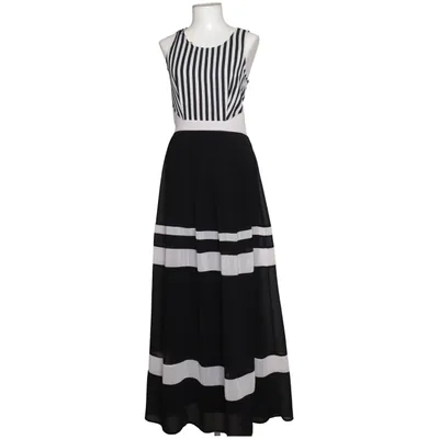 Maxikjole (Sort, Hvid) fra Romeo & Juliet Couture Polyester