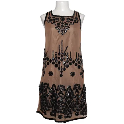 Cocktail dress (Beige, Black) from Hoss Intropia Cotton, Polyamide, Polyester