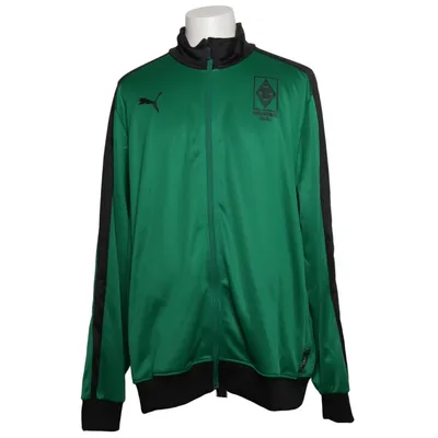 Träningsjacka (Grön, Svart) från Puma Elastan, Polyester