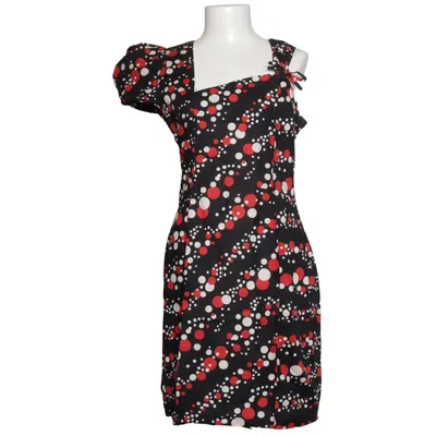 Dress (Black, Multicolored) from Eucalyptus Cotton