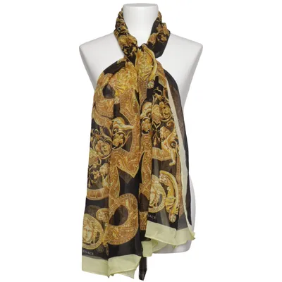 Shawl (Black, Yellow, Multicolored) from Versace