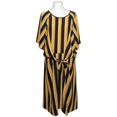 Kjole (Gul, Sort, Hvid) fra Lovedrobe Elastan, Polyester