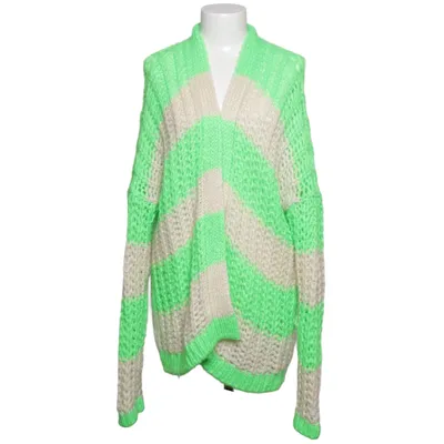 Cardigan (Groen, Wit) van Souvenir Acryl, Mohair, Polyamide
