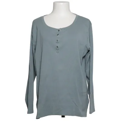 Henley T-shirt (Blå) fra The Basics C&A Bomuld