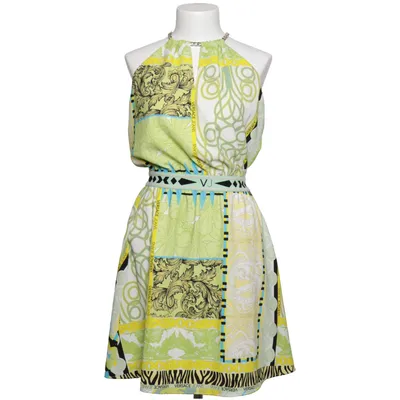 Robe (Vert, Jaune, Multicolore) de Versace Jeans Élasthane, Polyester