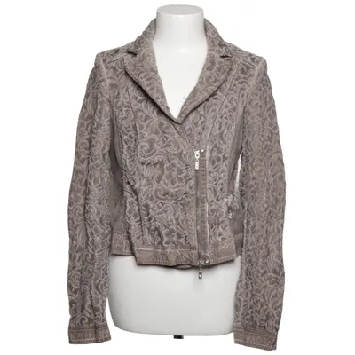 Biker jacket (Brown) from Liba Polyester