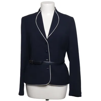 Blazer (Blau) von Lady Polyester, Viskose, Wolle