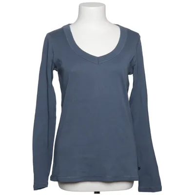 Lange mouwen shirt (Blauw) van Vero Moda Basic Katoen