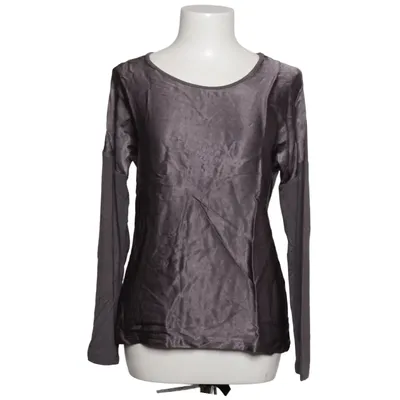 Langærmet t-shirt (Grå) fra Premium Collection by Esmara Elastan, Modal, Viscose