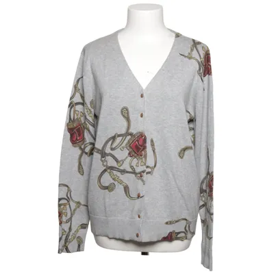 Cardigan (Gris, Marron, Rouge) de Charles Robertson Cachemire, Coton