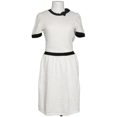 Kjole (Hvid, Sort) fra Red Valentino Bomuld, Nylon