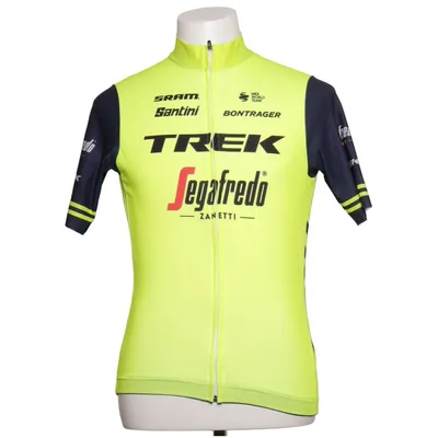 Cykeltröja (Gul, Blå) från Santini Polyester