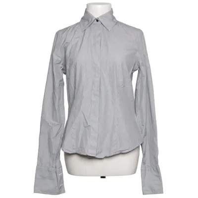 Shirt (Gray, White) from TM Lewin Cotton
