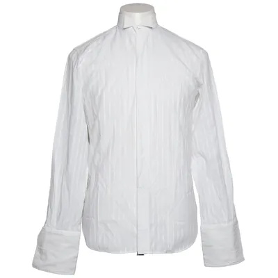 Chemise de smoking (Blanc) de Pierre Balmain Coton