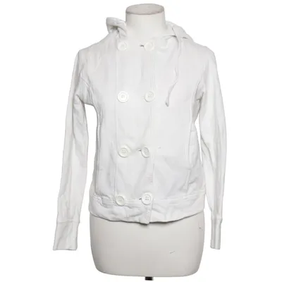 Sweat à capuche (Blanc) de Madonna Coton