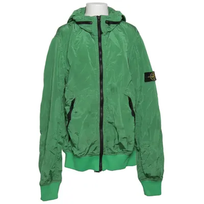 Bomber jacket (Green) from Stone Island Junior Polyamide