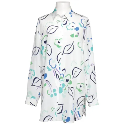 Blus (Vit, Blå, Grön) från Yarell Polyester