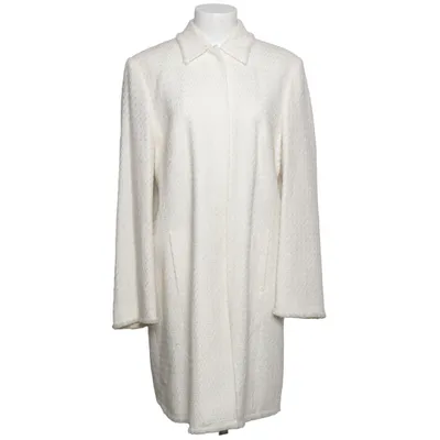 Manteau (Blanc) de Brunetti Acétate, Polyester, Viscose, Laine