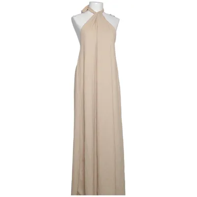Halterneck dress (Beige) from Bodyflirt Elastane, Polyester