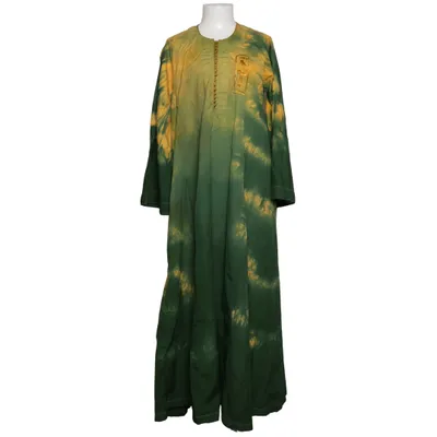 Maxi dress (Green, Yellow, Multicolored)