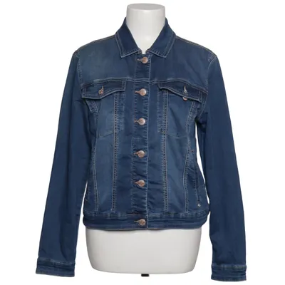 Denimjakke (Blå) fra Timezone Bomuld, Elastan, Polyester
