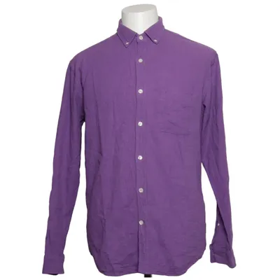 Shirt (Purple) from L'Homme Rouge Cotton, Linen