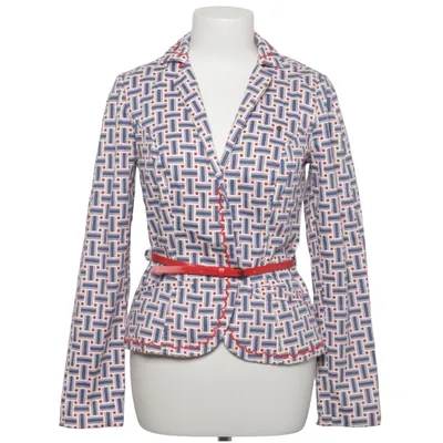 Jacket (Blue, White, Red) from Blutsgeschwister Cotton, Elastane, Polyester