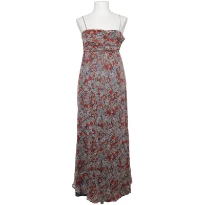 Maxikjole (Rød, Blå, Flerfarvet) fra Zara Basic Polyester, Silke