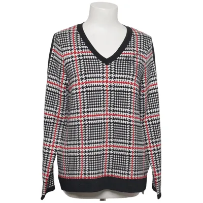 Sweater (Black, White, Red) from Basler Metallic fiber, Polyamide, Polyester, Viscose
