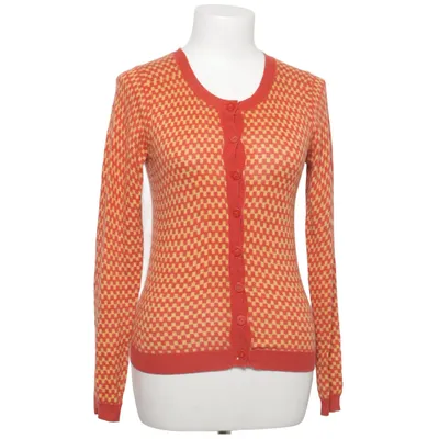 Cardigan (Red, Yellow) from Who's That Girl Cotton, Polyamide, Wool