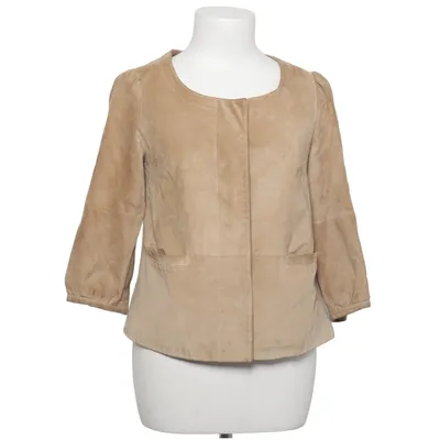 Leather jacket (Beige) from Arturo Leather, Polyester