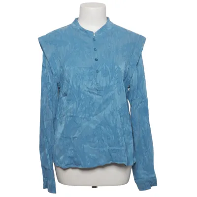 Blouse (Blauw) van Vanilia Lyocell, Viscose