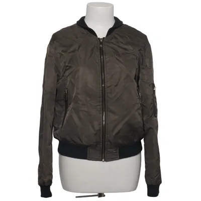 Blouson (Vert) de Zara Basic Acrylique, Élasthane, Polyester