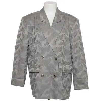 Blazer (Gris) de Melody Élasthane, Polyester