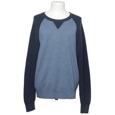 Strickpullover (Blau, Grau) von Lands' End Kaschmir