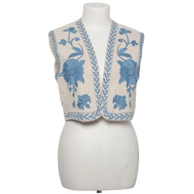 Gilet (Beige, Bleu) de QuZu