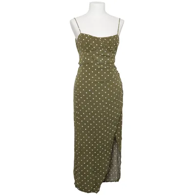 Robe (Vert, Blanc) de Zara