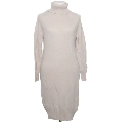 Jurk met col (Beige) van Emilio Sarto Kasjmier, Wol