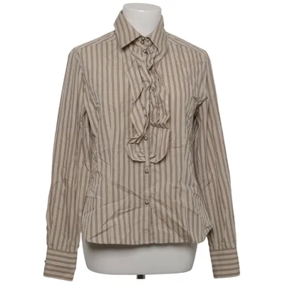 Shirt (Beige, Brown) from DinoModa Cotton