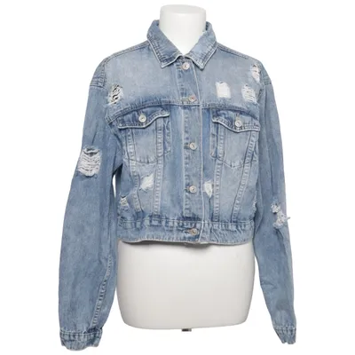Denim jacket (Blue) from Laulia Cotton, Elastane, Polyester